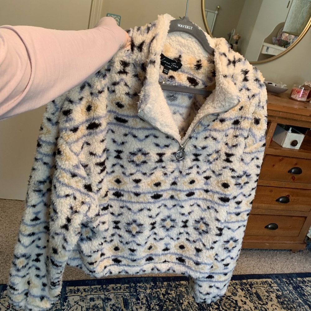 NWT cropped pullover
